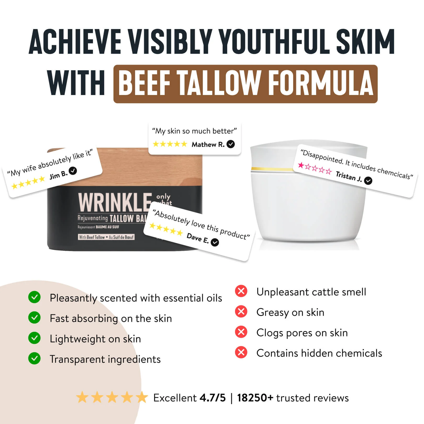 🆙Wrinkle Defense Tallow Balm✨