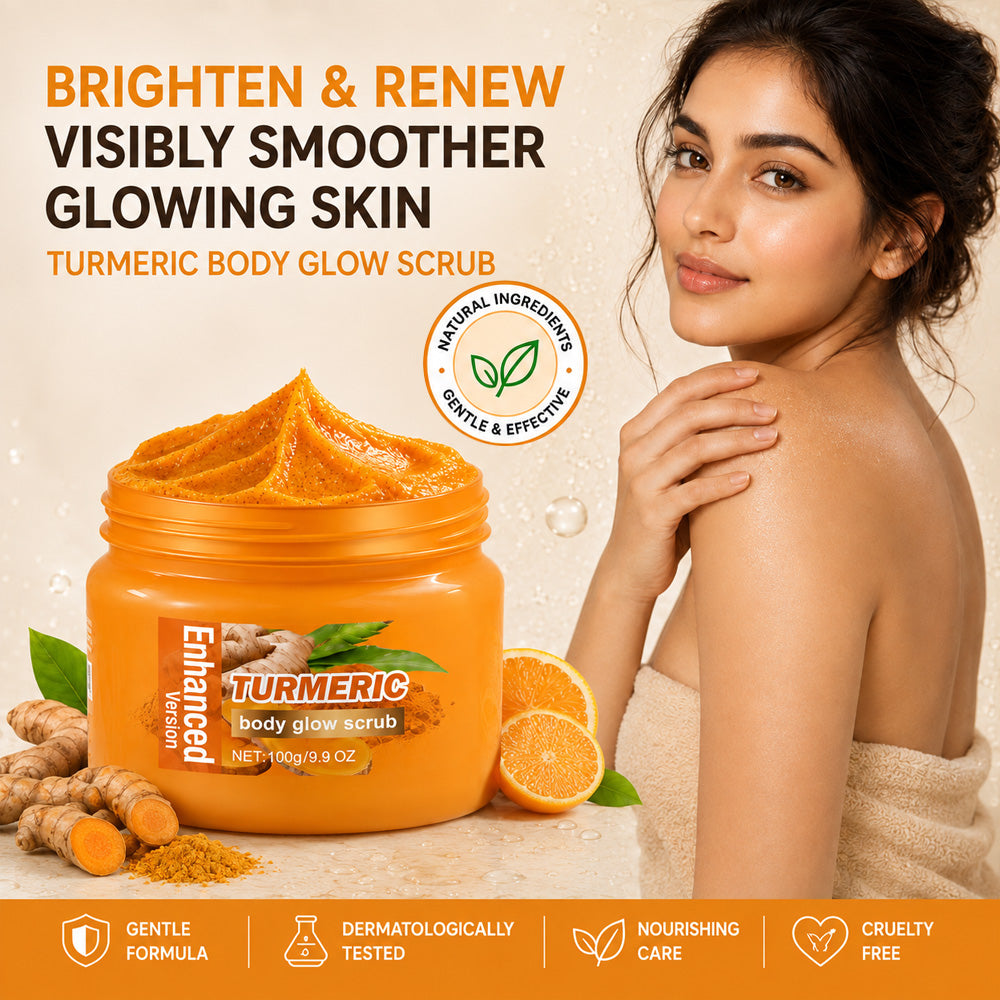 🆙✨  oliveavepolish® Turmeric Body Glow Scrub