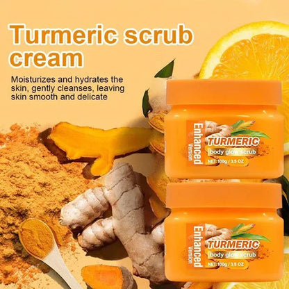 🆙✨  oliveavepolish® Turmeric Body Glow Scrub