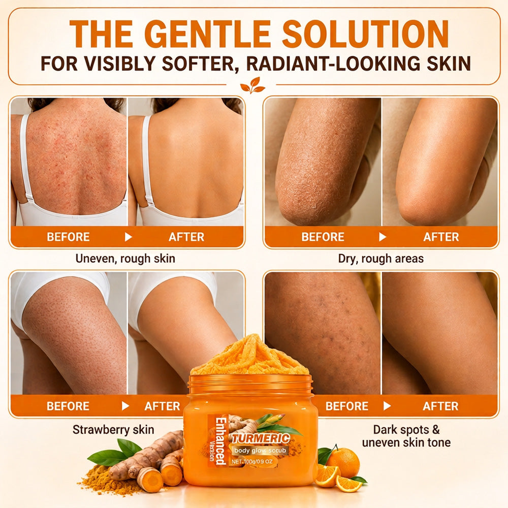 🆙✨  oliveavepolish® Turmeric Body Glow Scrub